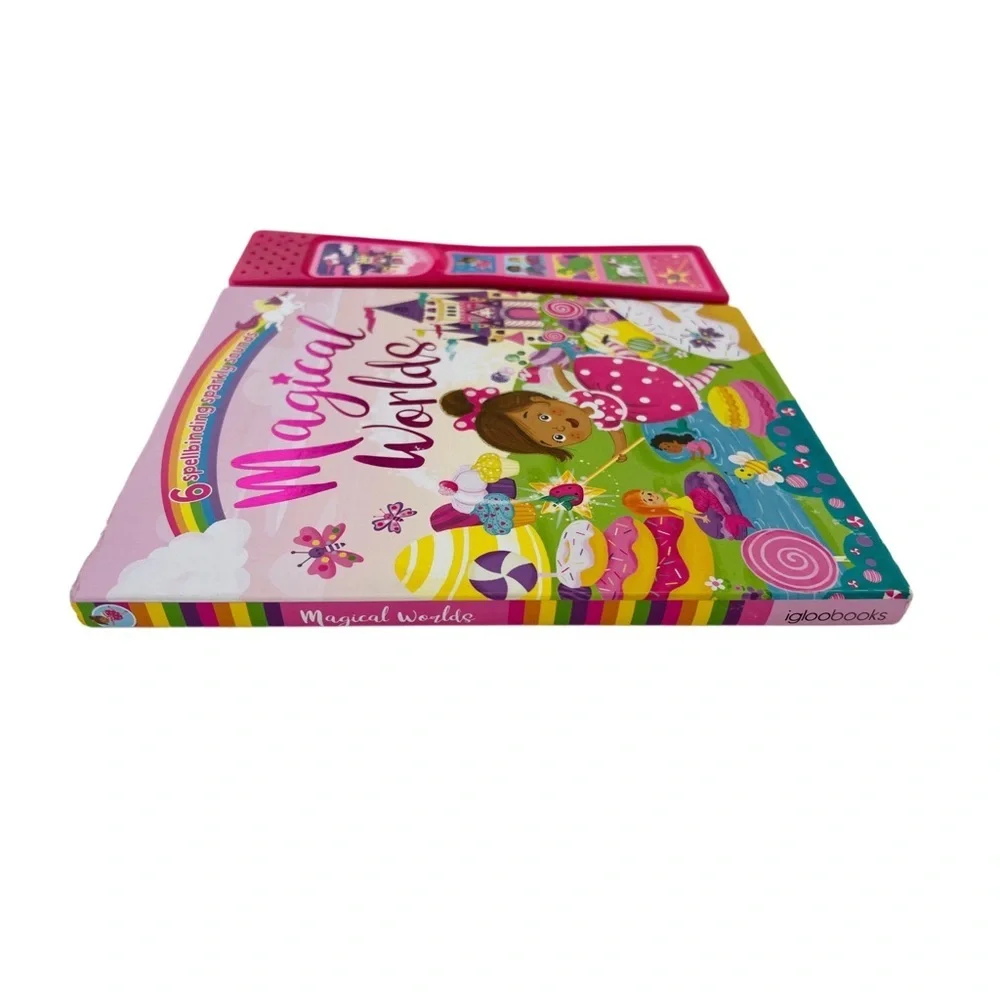 Magical Worlds Interactive Fairy Sound Book - Pink